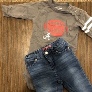 Great Bundle - Jersey Onesie and Jeans